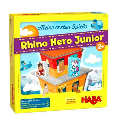 Haba Gra Moje pierwsze gry - Rhino Hero Junior