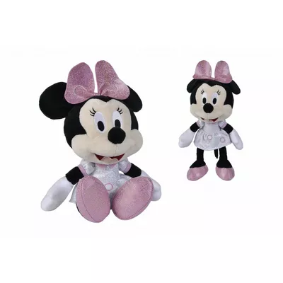 Simba Maskotka pluszowa Disney D100 Kolekcja platynowa Minnie 25 cm