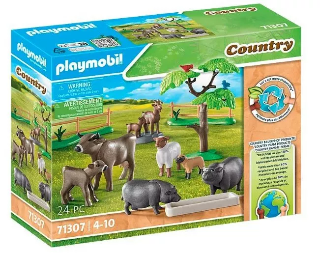 Playmobil Zestaw z figurkami Country 71307 Zwierzęta gospodarskie