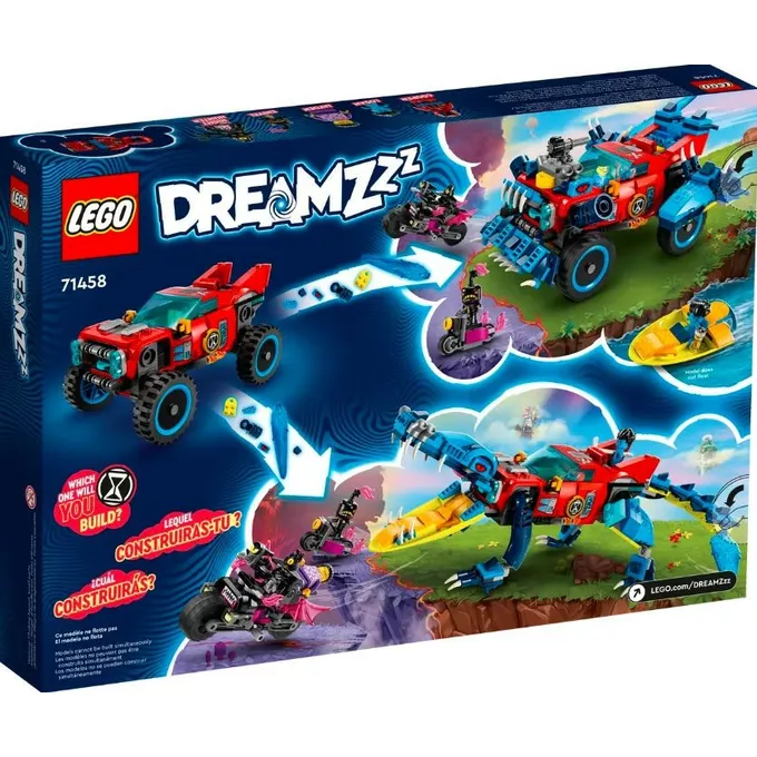 LEGO Klocki DREAMZzz 71458 Krokodylowy samochód