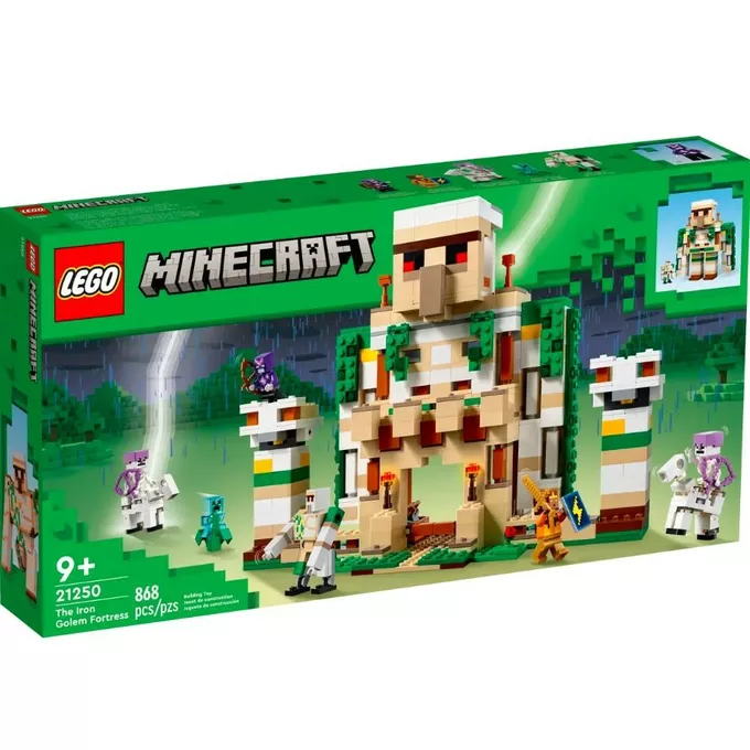 LEGO Klocki Minecraft 21250 Forteca żelaznego golema