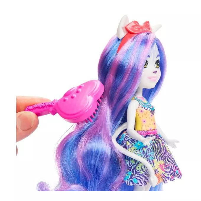 Mattel Lalka Deluxe Enchantimals Zebra