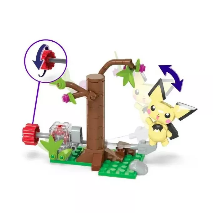 Mega Bloks Zestaw konstrukcyjny Pokemon Leśna przygoda Pikatchu