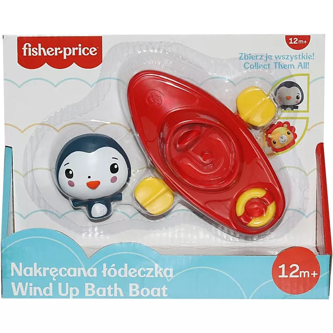 Fisher Price Zabawka do kąpieli Łódeczka Pingwin