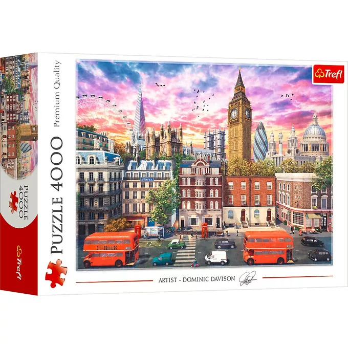 Trefl Puzzle 4000 elementów Spacer po Londynie