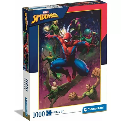 Clementoni Puzzle 1000 elementów Marvel Spider Man