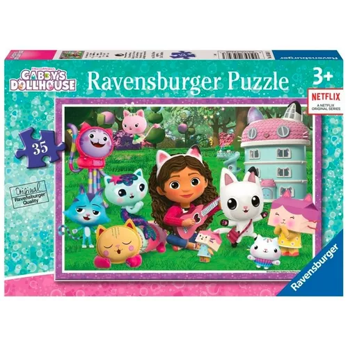 Ravensburger Polska Puzzle 35 elementów Koci Domek Gabi