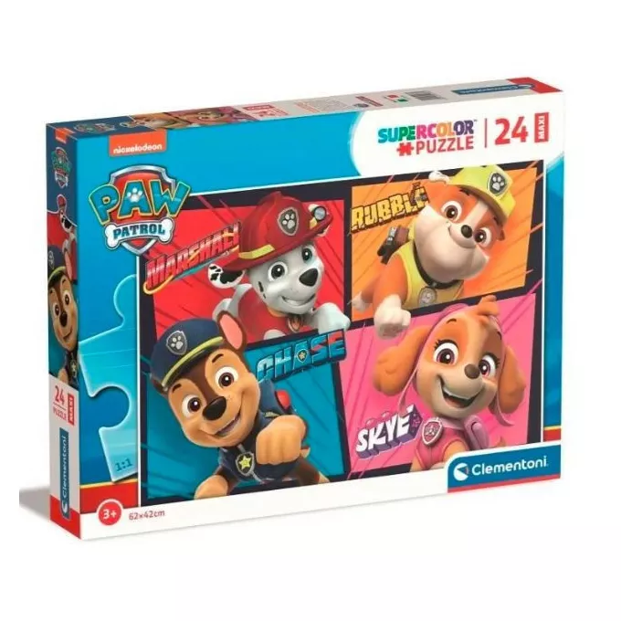 Clementoni Puzzle 24 elementy Super Kolor Paw Patrol