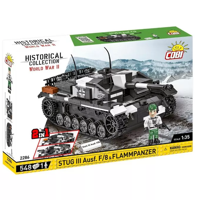 Cobi Klocki Klocki StuG III Ausf.F/8 &amp; Flammpanzer