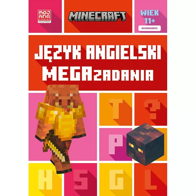 Harper Collins Książeczka Minecraft. Język angielski. Megazadania 11+