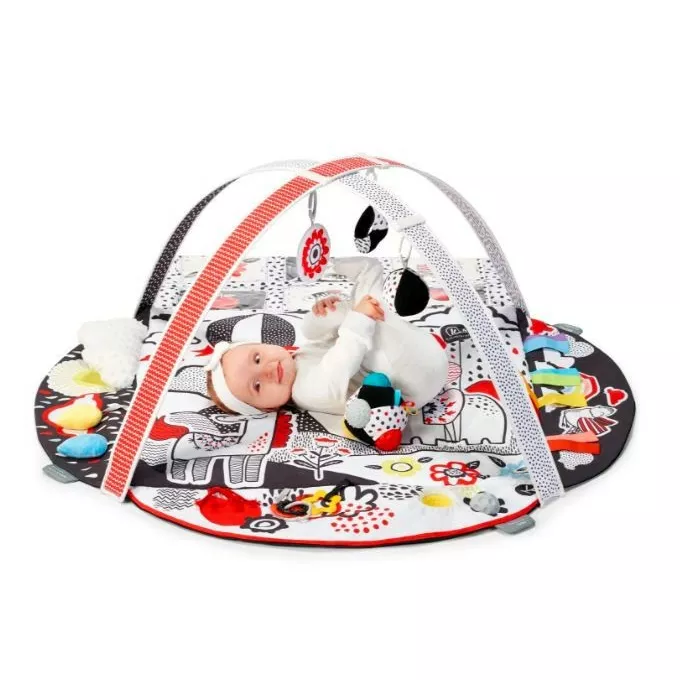 Kinderkraft Mata Edukacyjna 4SMART MULTICOLOR