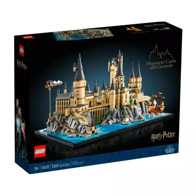 LEGO Harry Potter 76419 Klocki Zamek Hogwart i błonia