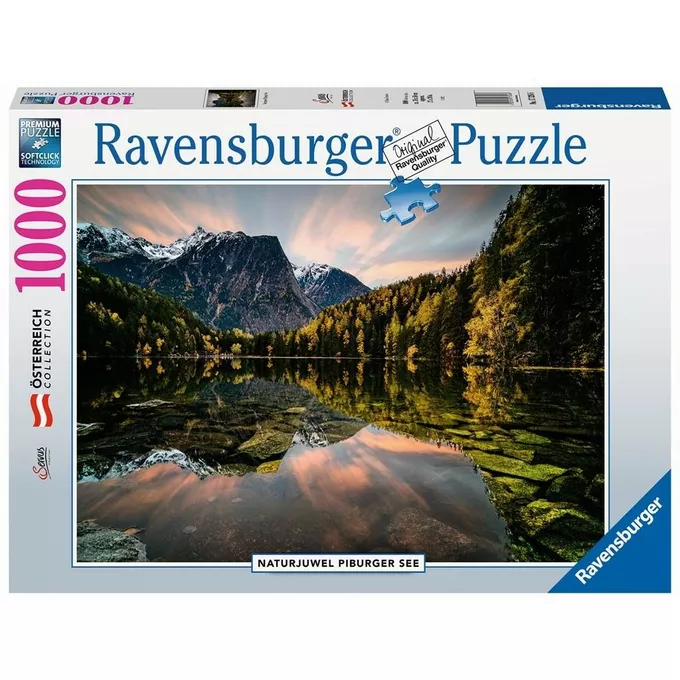 Ravensburger Polska Puzzle 1000 elementów Jezioro Piburger