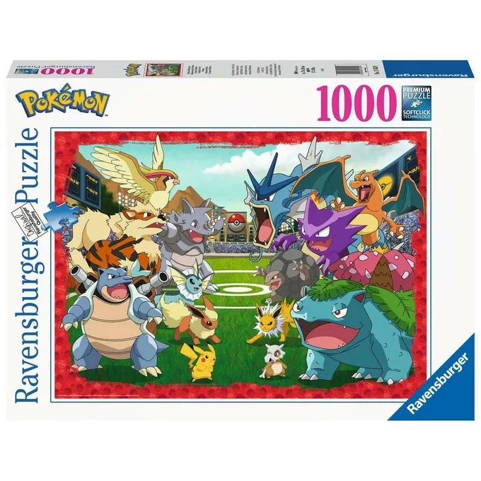 Ravensburger Polska Puzzle 1000 elementów Pokemon Ostateczna Rozgrywka