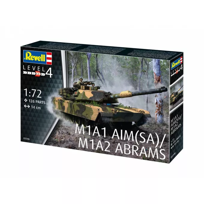 Revell Model plastikowy M1A2 Abrams 1/72