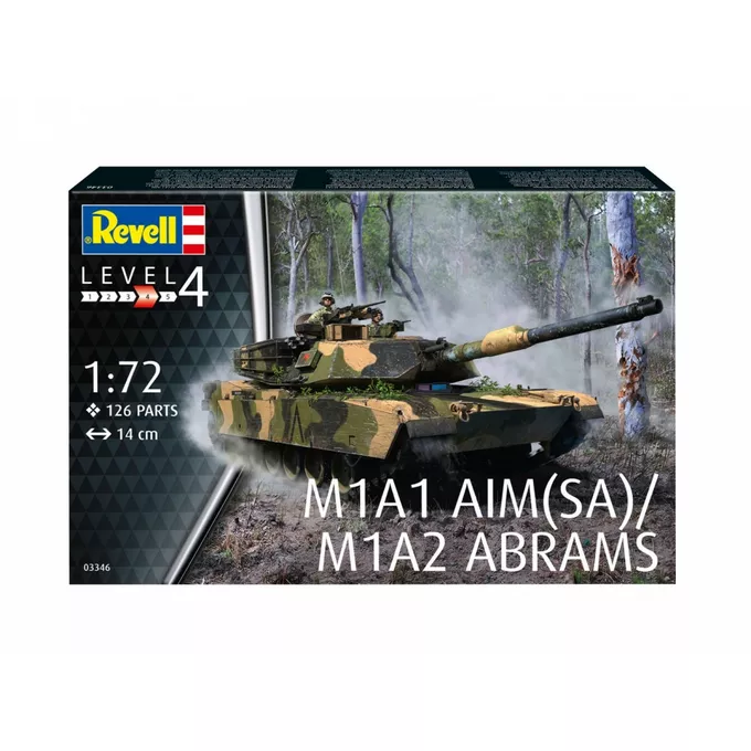 Revell Model plastikowy M1A2 Abrams 1/72