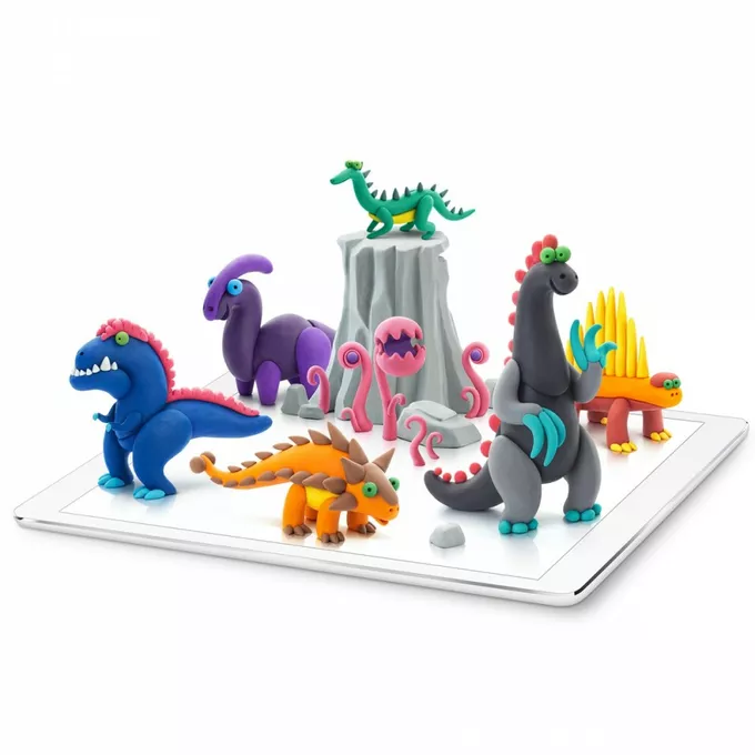 Tm Toys Hey Clay Masa Plastyczna Mega Dinos