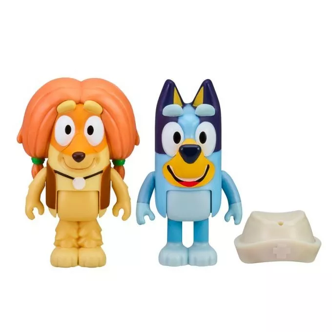 Tm Toys Zestaw figurek Bluey 2pak Wizyta u lekarza