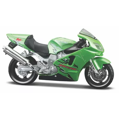 Maisto Model metalowy Motocykl Kawasaki Ninja ZR-12R 1/18 z podstawką