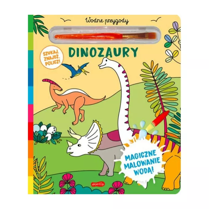 Harper Collins Kolorowanka Dinozaury. Akademia Mądrego Dziecka. Wodne przygody