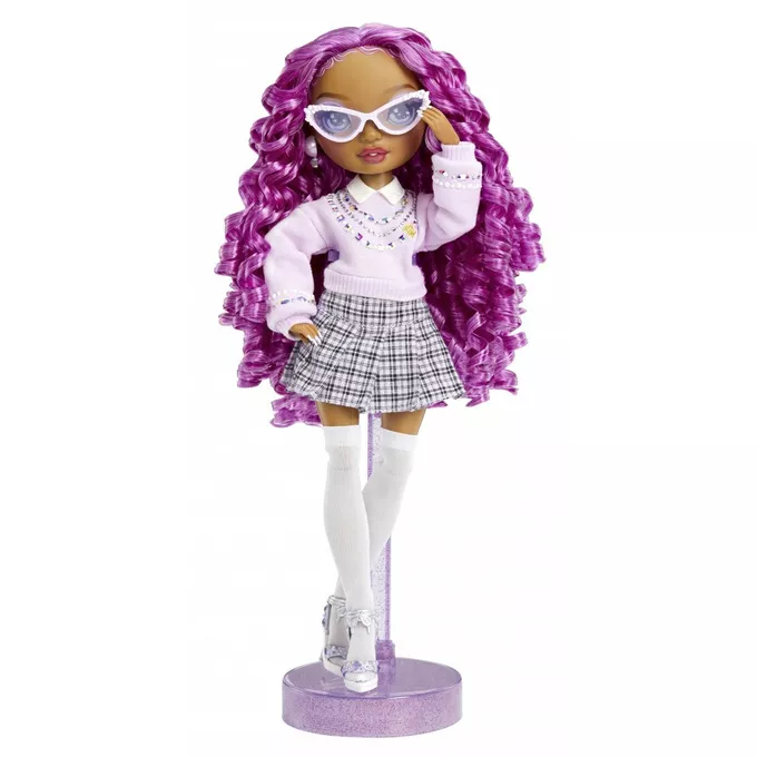 Mga Lalka Rainbow High New Friends Fashion Doll- Lilac Lane Purple