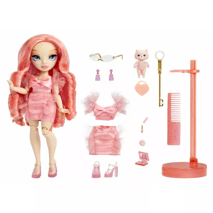 Mga Lalka Rainbow High New Friends Fashion Doll- Pinkly Paige Pink