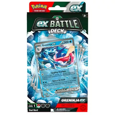 Pokemon TCG Karty Deluxe Battle Deck-Greninja ex