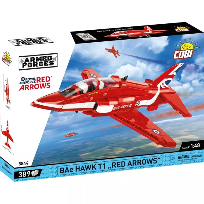 Cobi Klocki Klocki Armed Forces BAe Hawk T1 Red Arrows 389 klocków