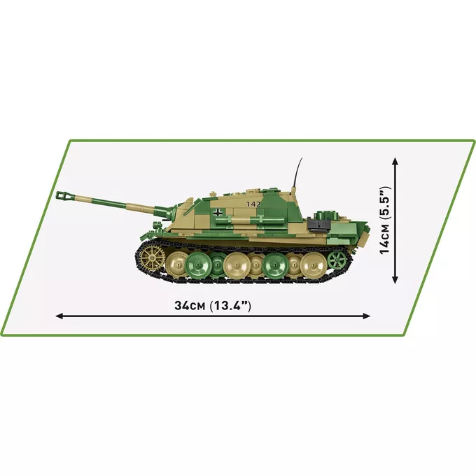 Cobi Klocki Klocki Historical Collection WWII Sd.Kfz.173 Jagdpanther 950 klocki