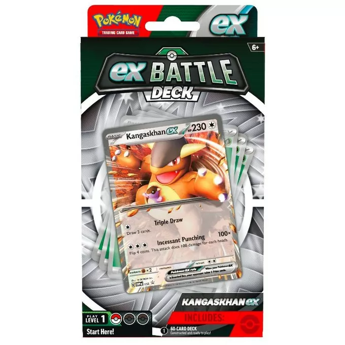 Pokemon TCG Karty Deluxe Battle Deck-Kangaskhan EX