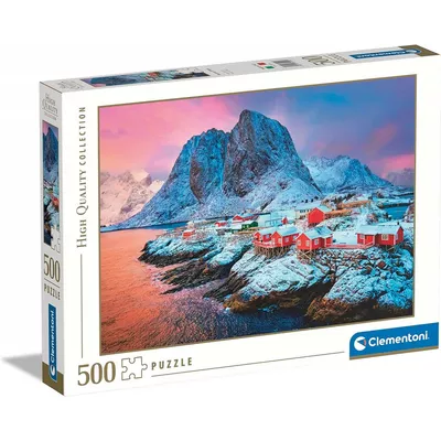 Clementoni Puzzle 500 elementów Hamnoy Village