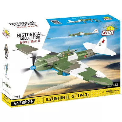 Cobi Klocki Klocki Historical Collection WWII Ilyushin IL-2 1943 643 klocki