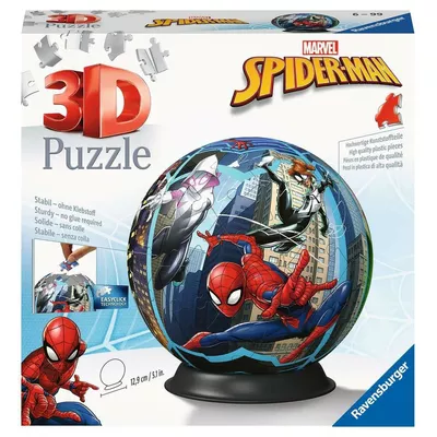 Ravensburger Polska Puzzle 72 elementy 3D Kula Spiderman