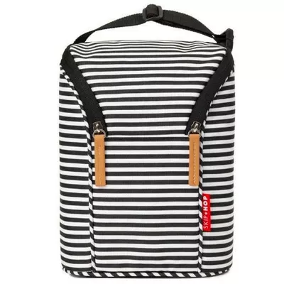 Skip Hop Etui na butelki Black/White Stripe