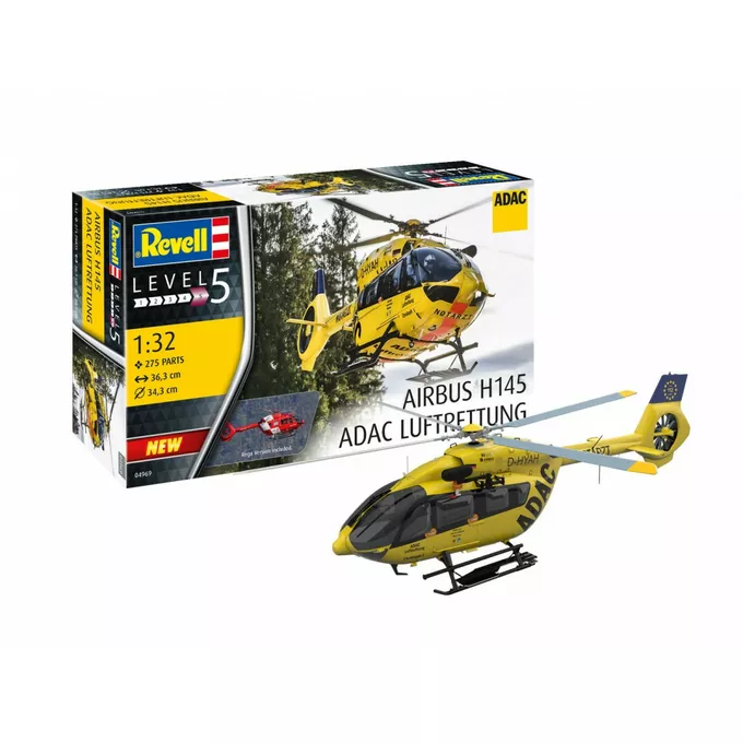 Revell Model plastikowy H145 ADAC/REGA 1/32