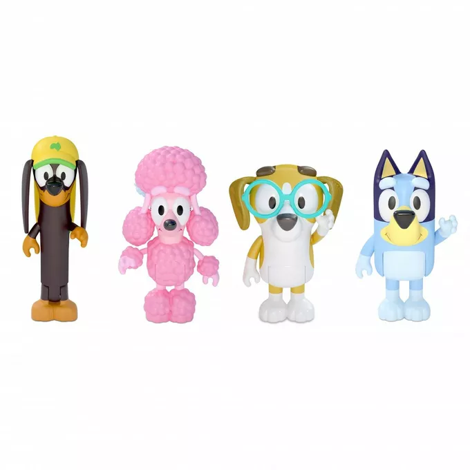 Tm Toys Figurki Bluey 4-pak Przyjaciele