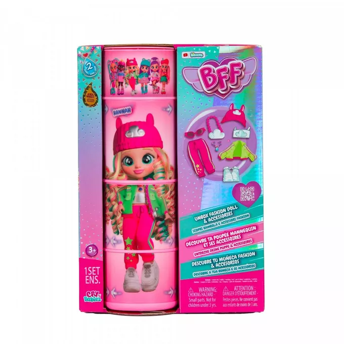 Tm Toys Lalka BFF By Cry Babies Hannah seria 2