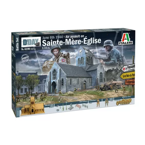 Italeri Diorama Battle of Norman dy Sainte-Mere-Eglise 6