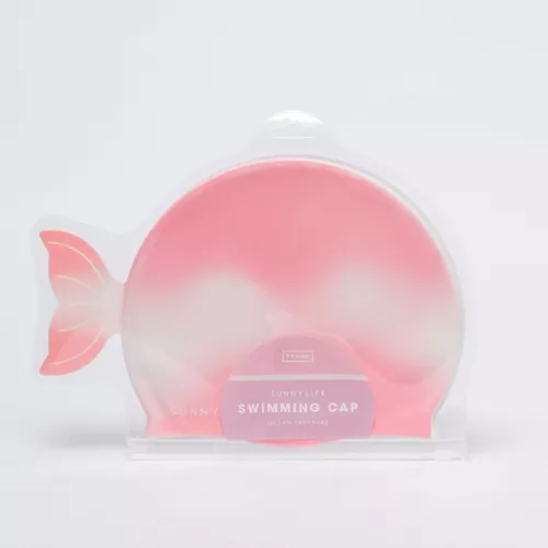 Sunnylife Czepek basenowy Shaped - Ocean Treasure, Rose Ombre