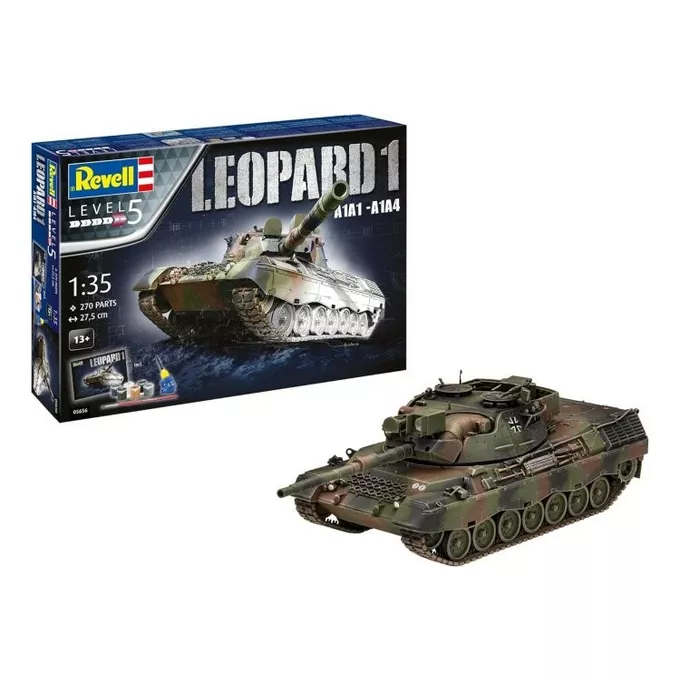 Revell Zestaw upominkowy Leopard 1 A1A1-A1 1/35