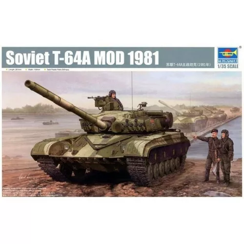 Trumpeter Model plastikowy T-64AV mod 1984