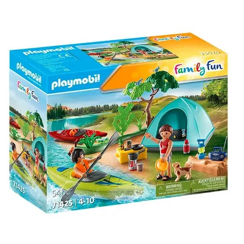 Playmobil Zestaw z figurkami Family Fun 71425 Biwak pod namiotem