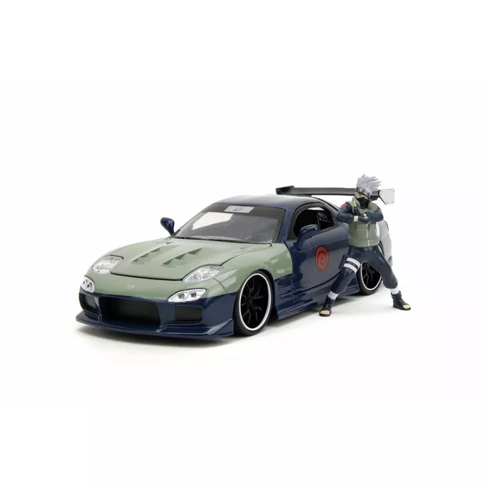 JADA TOYS Pojazd z figurką Naruto 93 Mazda RX-7 1/24