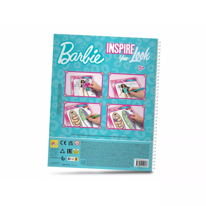 Lisciani Szkicownik Barbie Sketch book Inspire Your Look