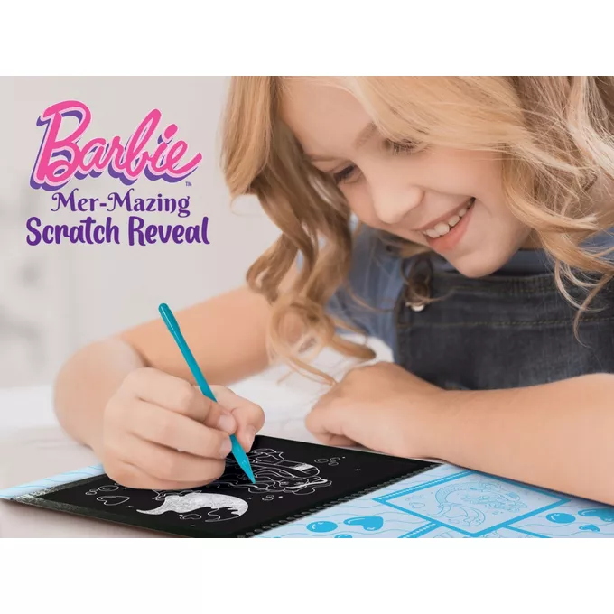 Lisciani Zdrapywanka Sketch Book Mer - Mazing Scratch Reveal Barbie