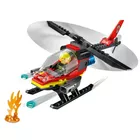 LEGO Klocki City 60411 Strażacki helikopter ratunkowy