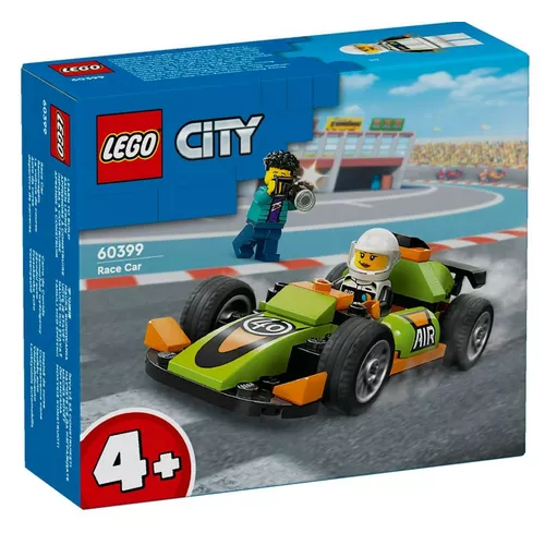 LEGO Klocki City 60399 Zielony samochód wyścigowy