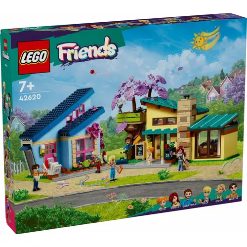 LEGO Klocki Friends 42620 Dom rodzinny Ollyego i Paisley