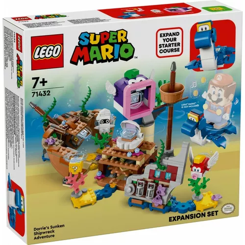 LEGO Klocki Super Mario 71432 Przygoda Dorriego we wraku - zestaw rozszerzający