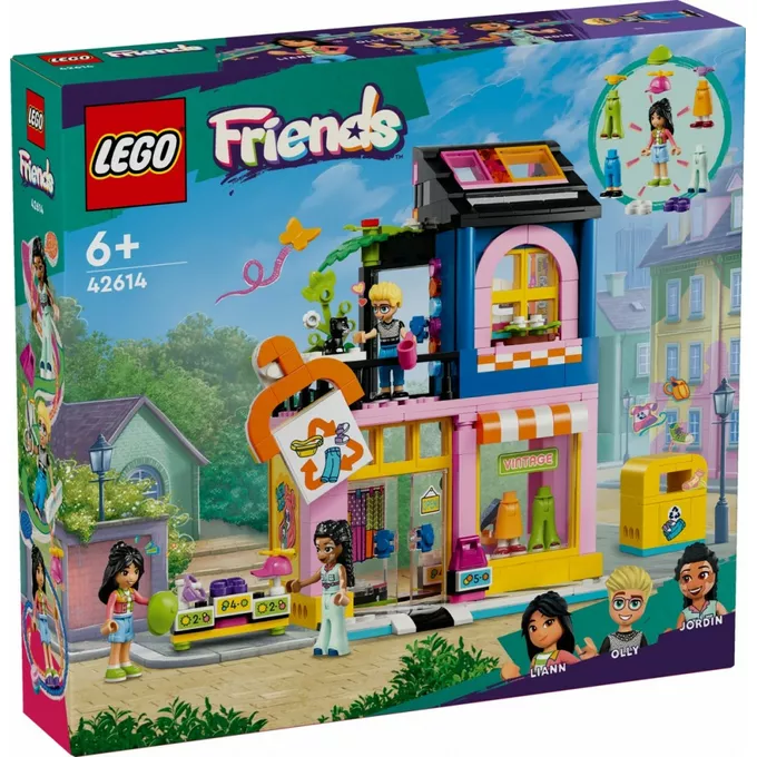 LEGO Klocki Friends 42614 Sklep z używaną odzieżą